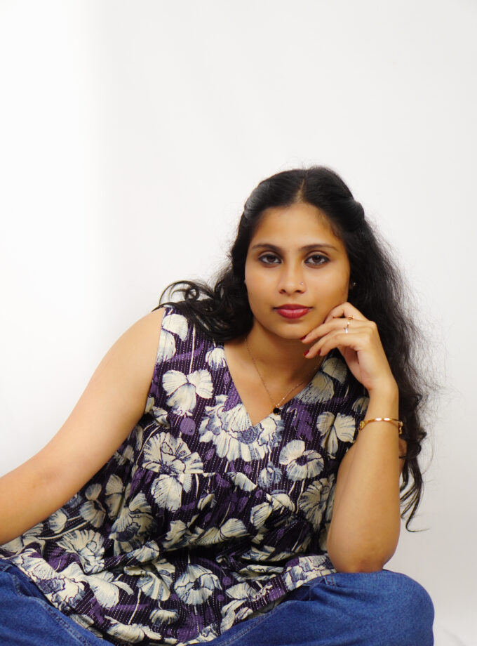 Twilight Violet Peplum top