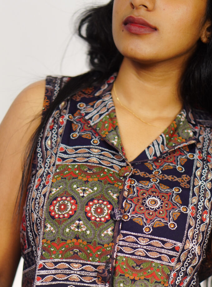 Ethnic mosaic Waistcoat