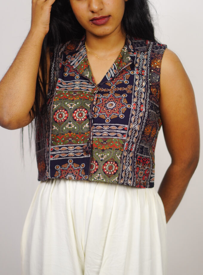 Ethnic mosaic Waistcoat