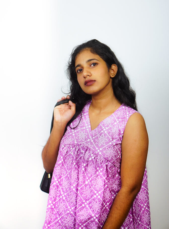 Ethereal pink Peplum top